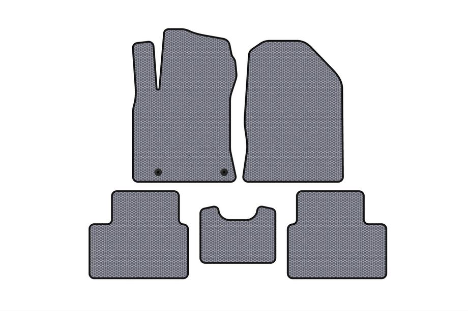 Kia Cerato 4 2019- Rubber Floor Mats Carsuit (Gray) Image