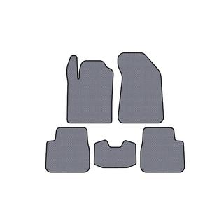 Rubber Floor Mats Carsuit (Gray) Lancia Delta 2008-2014 photo 1