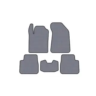 Rubber Floor Mats Carsuit (Gray) photo 1