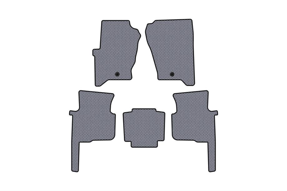 Land Rover Discovery III 2004–2009 Rubber Floor Mats Carsuit (Gray) Photo 1