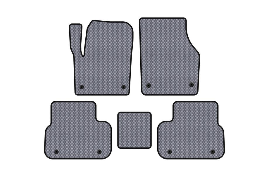 Land Rover Discovery Sport 2014- Rubber floor mats Carsuit (2014-2019, 2 rows, gray) Image