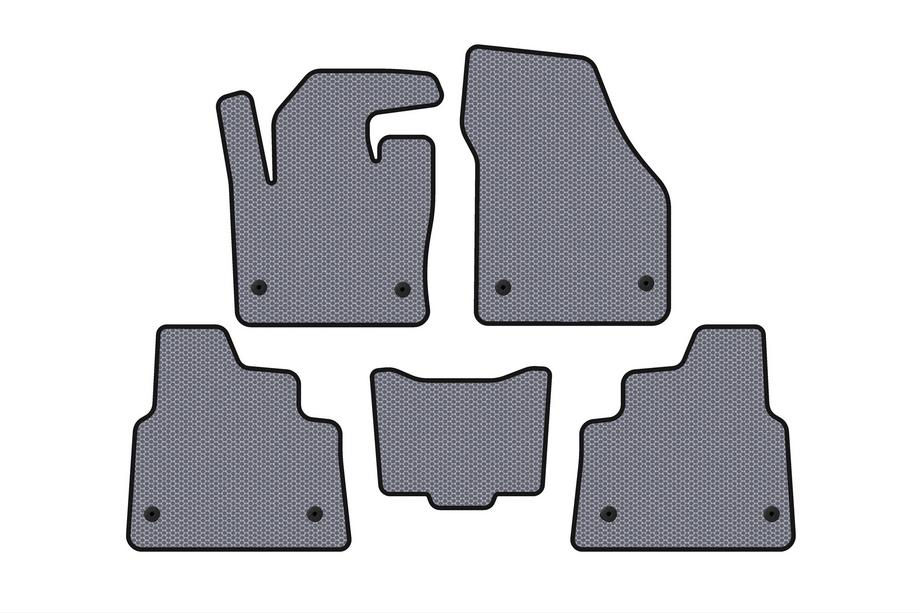 Land Rover Discovery Sport 2014- Carsuit rubber floor mats (2019-, Gray) Image