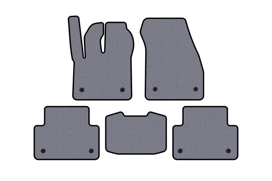 Range Rover Evoque 2018- Rubber Floor Mats Carsuit (Gray) Image
