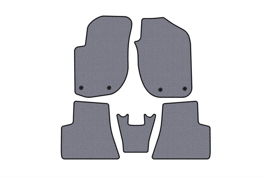 Land Rover Freelander I 1997-2006 Rubber Floor Mats Carsuit (Gray) Image