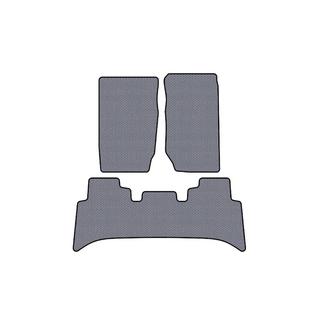 Rubber Floor Mats Carsuit (Gray) Range Rover II P38A 1997-2002 photo 1
