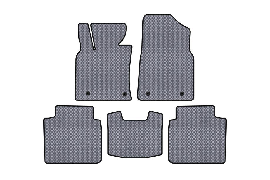 Lexus ES 2018- Rubber Floor Mats Carsuit (SD, Gray) Image