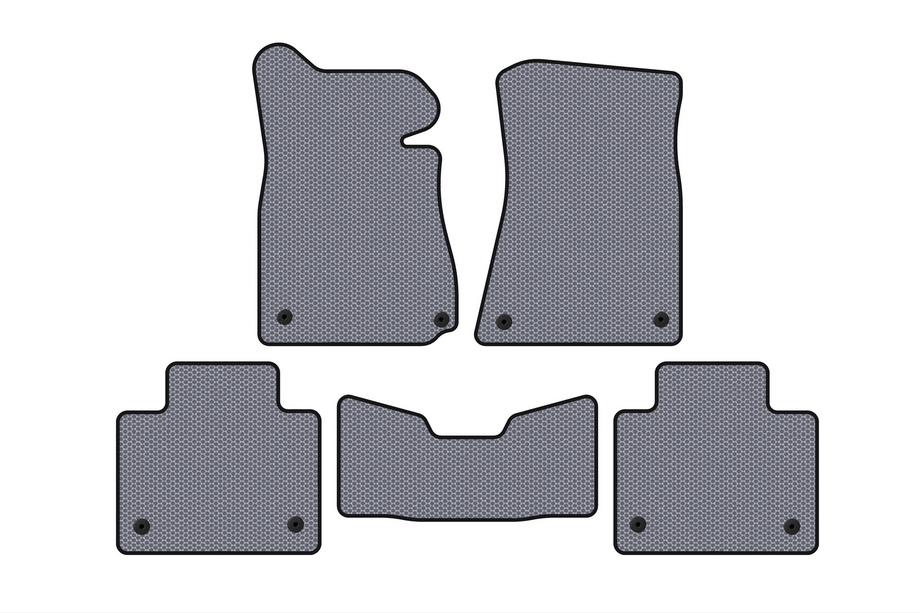 Lexus GS 2011-2020 Rubber Floor Mats Carsuit (2011-2015, SD, 2WD, Grey) Image