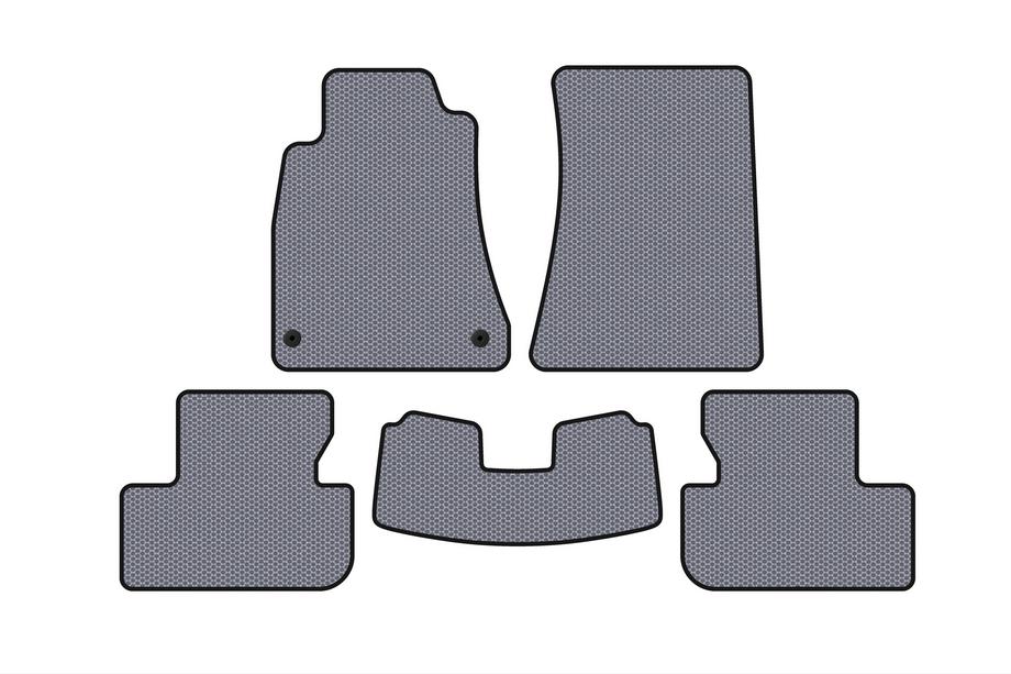 Lexus IS 2005-2013 Rubber Floor Mats Carsuit (SD, 2WD, Grey) Image