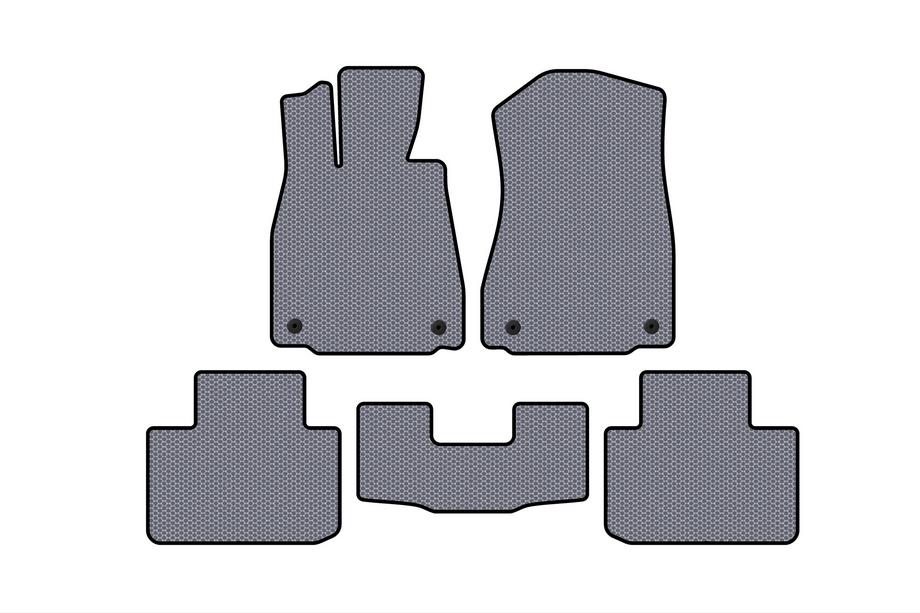 Lexus IS 2013- Rubber Floor Mats Carsuit (2WD, Gray) Image