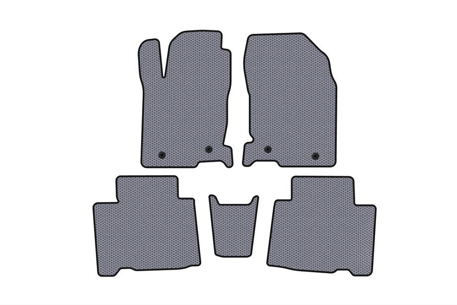 Lexus NX 2014-2021 Rubber Floor Mats Carsuit (Gray) Image