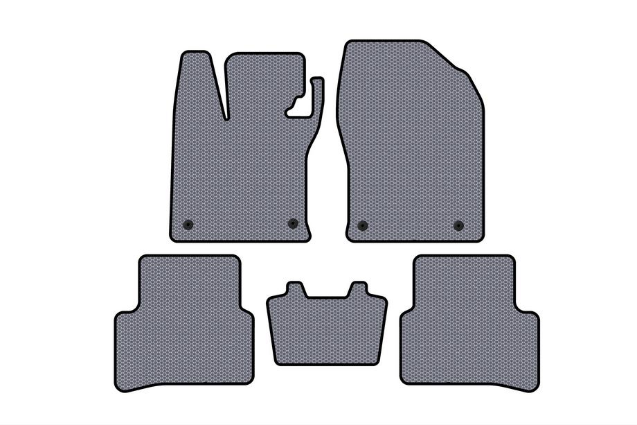 Lexus UX 2018- Rubber Floor Mats Carsuit (Hybrid, Gray) Image