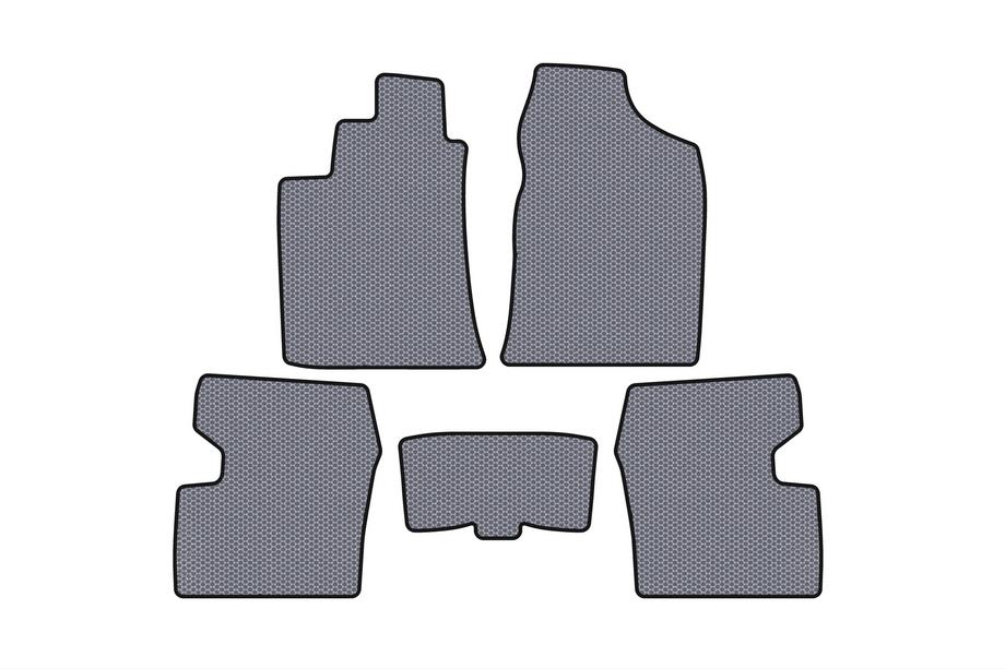 Lifan 620 Solano 2007- Rubber Floor Mats Carsuit (SD, Gray) Image