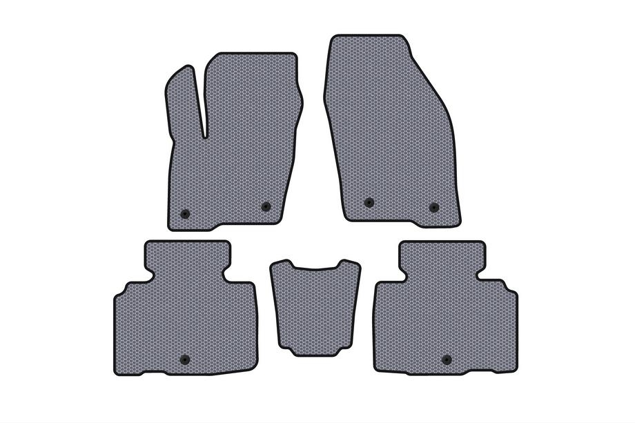 Lincoln MKX 2015- Rubber Floor Mats Carsuit (Gray) Image