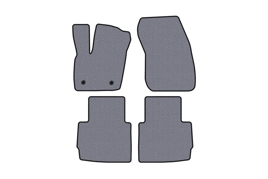 Lincoln MKZ 2012-2020 Rubber Floor Mats Carsuit (Gray) Image