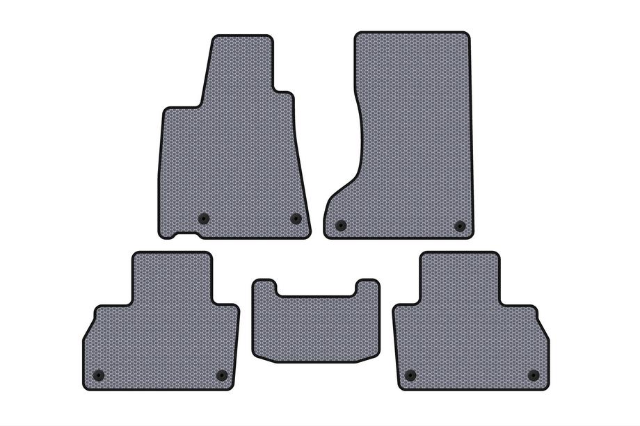 Maserati Levante 2016- Rubber Floor Mats Carsuit (Gray) Image