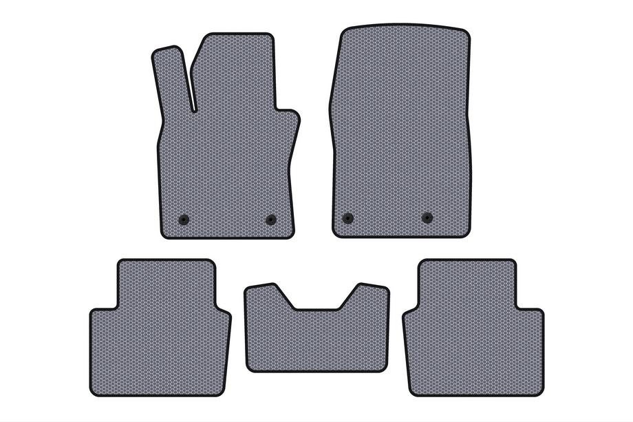 Mazda 3 2019- Rubber Floor Mats Carsuit (HB, Grey) Image