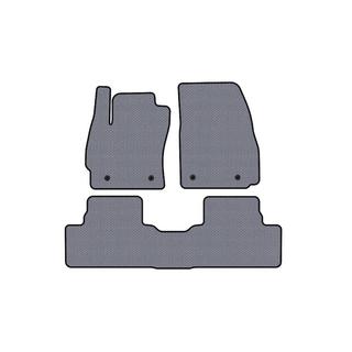 Rubber Floor Mats Carsuit (2 Rows, Grey) photo 1