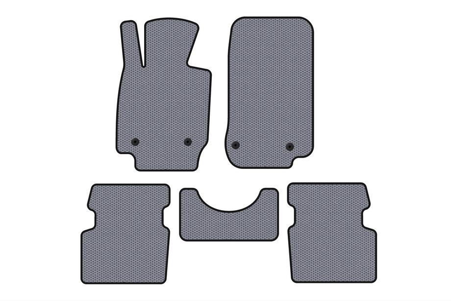 Mazda CX-3 2015- Rubber Floor Mats Carsuit (2015-2018, AWD, Gray) Image