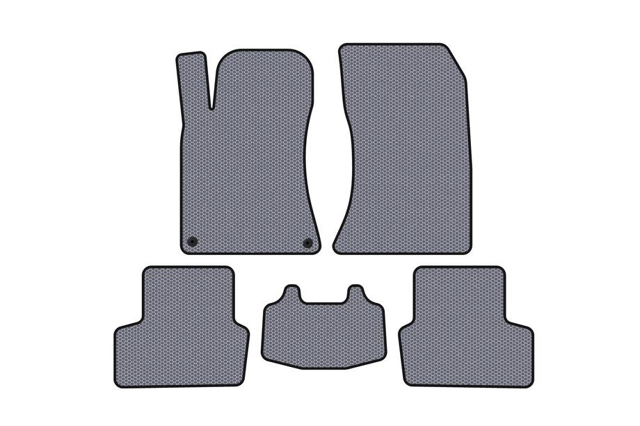 Mercedes CLA C117 2013-2019 Rubber Floor Mats Carsuit (SD, Gray) Image