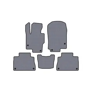 Rubber Floor Mats Carsuit (Gray) photo 1