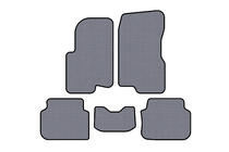 Smart 1998-2007 Rubber Floor Mats Carsuit (2003-2007, Forfour, Gray) photo 1