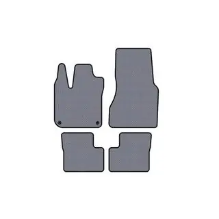 Rubber floor mats Carsuit (HB, 5-door, grey)