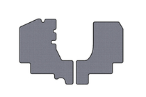 Mercedes T1 (207-410) 1977-1995 Rubber Floor Mats Carsuit (Gray) photo 1