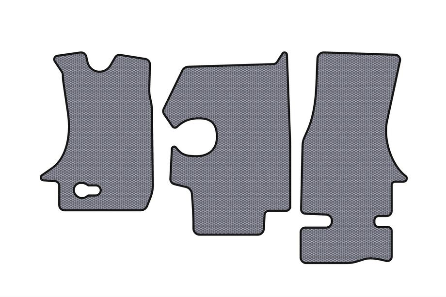 Mercedes T2 (507-814) 1967-1996 Rubber Floor Mats Carsuit (Gray) Image