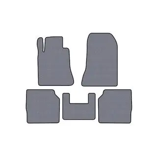 Rubber Floor Mats Carsuit (SD, Long Wheelbase, Grey) photo 1