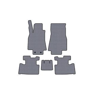 Rubber floor mats Carsuit (2004-2008, HB, 5-door, gray) photo 1