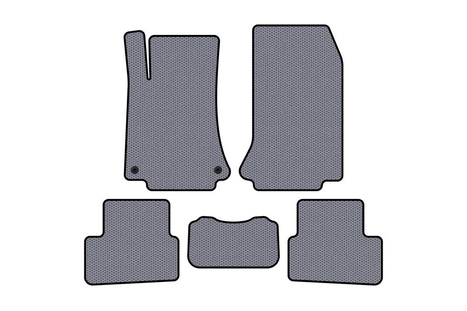 Mercedes A-class W176 2012-2018 Rubber Floor Mats Carsuit (Gray) Image