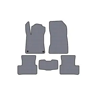 Rubber Floor Mats Carsuit (Gray) photo 1