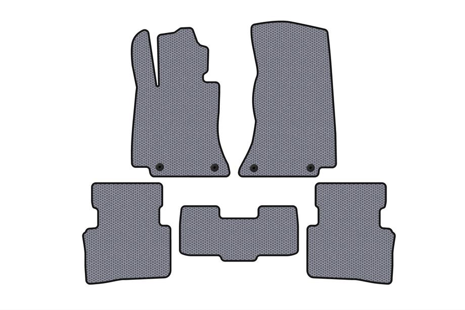 Mercedes C-class W206 2022- Rubber Floor Mats Carsuit (SD, Gray) Image