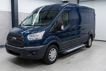 Ford Transit 2014- Side Steps Allmond Grey (2 pcs, Aluminum) photo 1