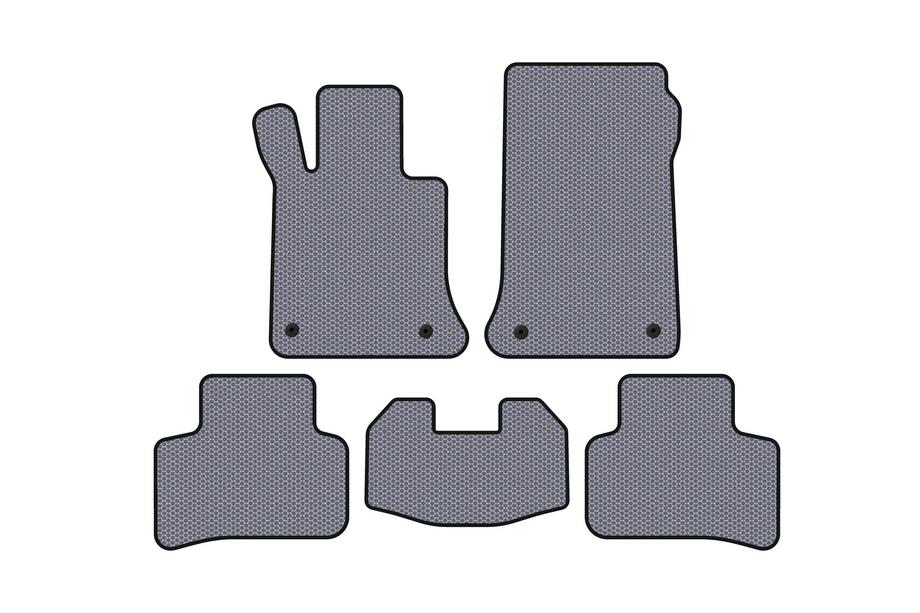 Mercedes GLK class X204 2008-2015 Rubber Floor Mats Carsuit (Gray) Image