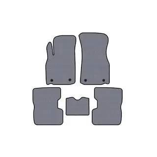 Rubber Floor Mats Carsuit (Gray)