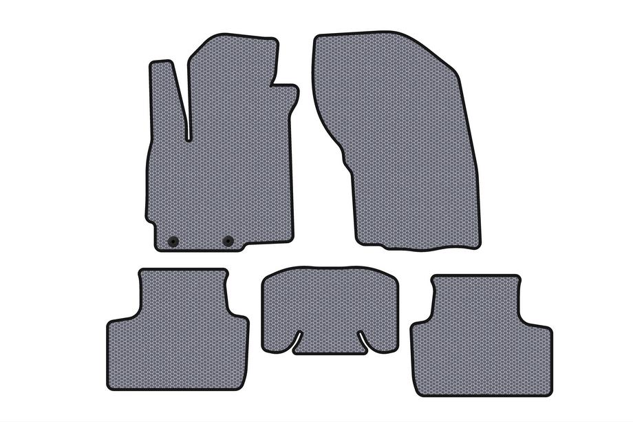 Mitsubishi ASX 2010-2023 Rubber Floor Mats Carsuit (2019-2023, Gray) Image