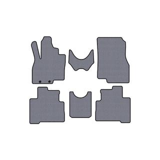 Rubber Floor Mats Carsuit (2 Rows, Grey) Mitsubishi Grandis 2003-2011 photo 1