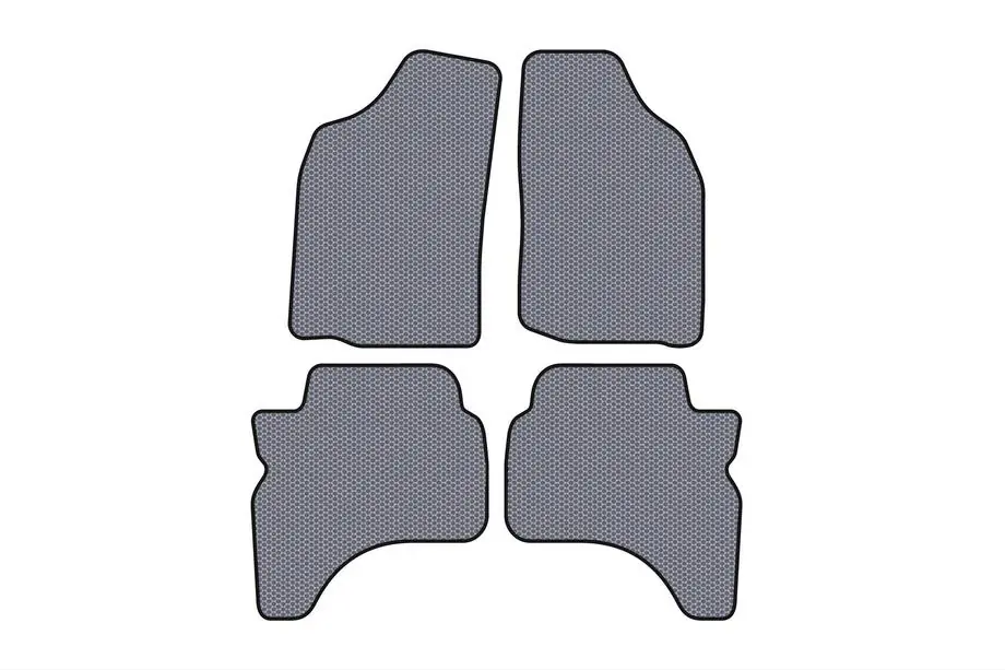 Mitsubishi L200 1996-2006 Rubber Floor Mats Carsuit (Gray) Image