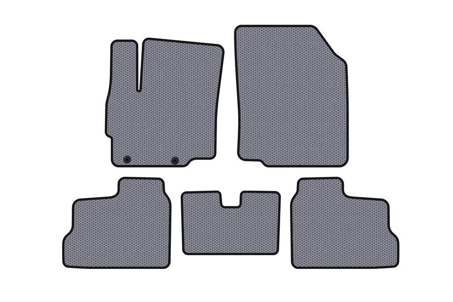 Mitsubishi Space Star/Mirage 2012- Rubber floor mats Carsuit (for Mirage, HB, gray) Image
