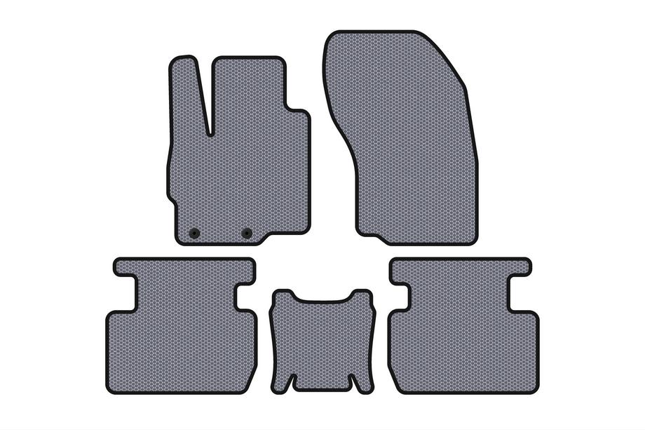Mitsubishi Outlander 2021- Rubber Floor Mats Carsuit (Gray) Image