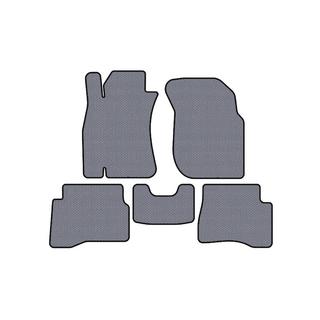 Rubber Floor Mats Carsuit (SD, Gray) Nissan Almera N16 2000-2006 photo 1