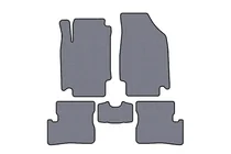 Nissan Micra K12 2003-2010 Rubber Floor Mats Carsuit (HB, Grey) photo 1
