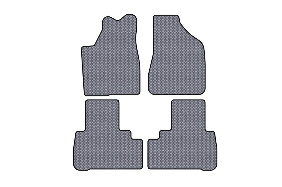Nissan Murano 2002-2008 Rubber Floor Mats Carsuit (Gray) Image