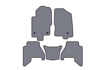 Nissan Pathfinder R51 2005-2014 Rubber floor mats Carsuit V2 (2 rows, Grey, 2010-2014) photo 1