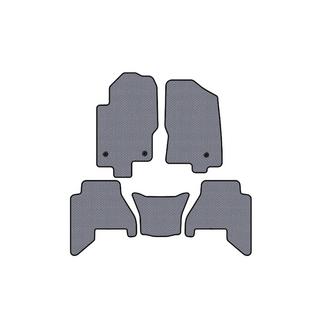 Rubber floor mats Carsuit V2 (2 rows, Grey, 2010-2014) photo 1