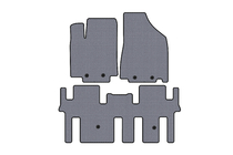 Nissan Pathfinder R52 2012-2021 Rubber Floor Mats Carsuit (2 Rows, Grey) photo 1
