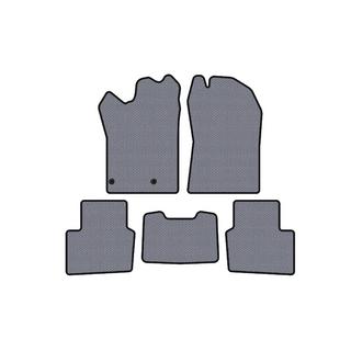 Rubber Floor Mats Carsuit (Hybrid, Gray) Nissan Qashqai 2021- photo 1