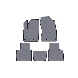 Rubber floor mats Carsuit (5-seater, grey) photo 1