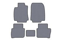 Nissan Tiida 2011-2014 Rubber Floor Mats Carsuit (HB, Grey) photo 1